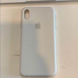 White Apple iPhone XS Max Case